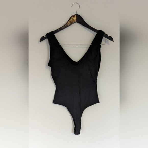 Womens Medium Black Bodysuit - Picture 3 of 5